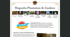 Desktop Screenshot of magnoliaplantation.com